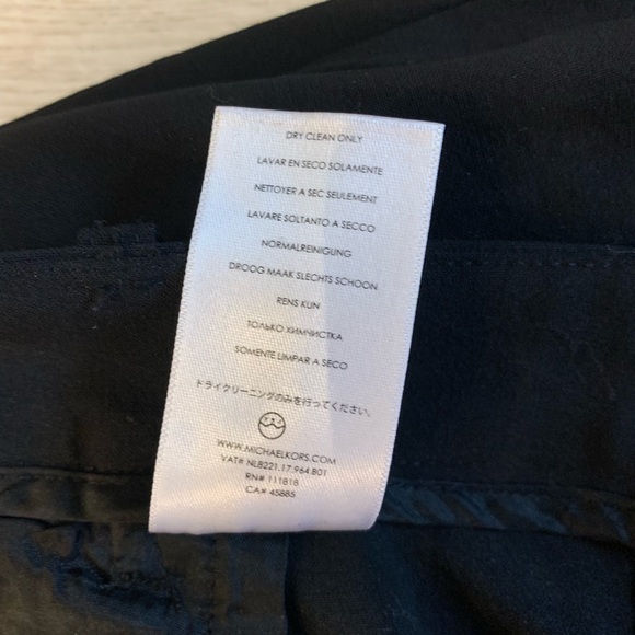 Black Michael Kors Dress Pants - Picture 5 of 8